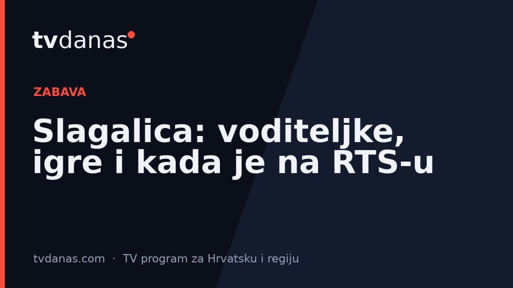Slagalica: voditeljke, igre i kada je na RTS-u